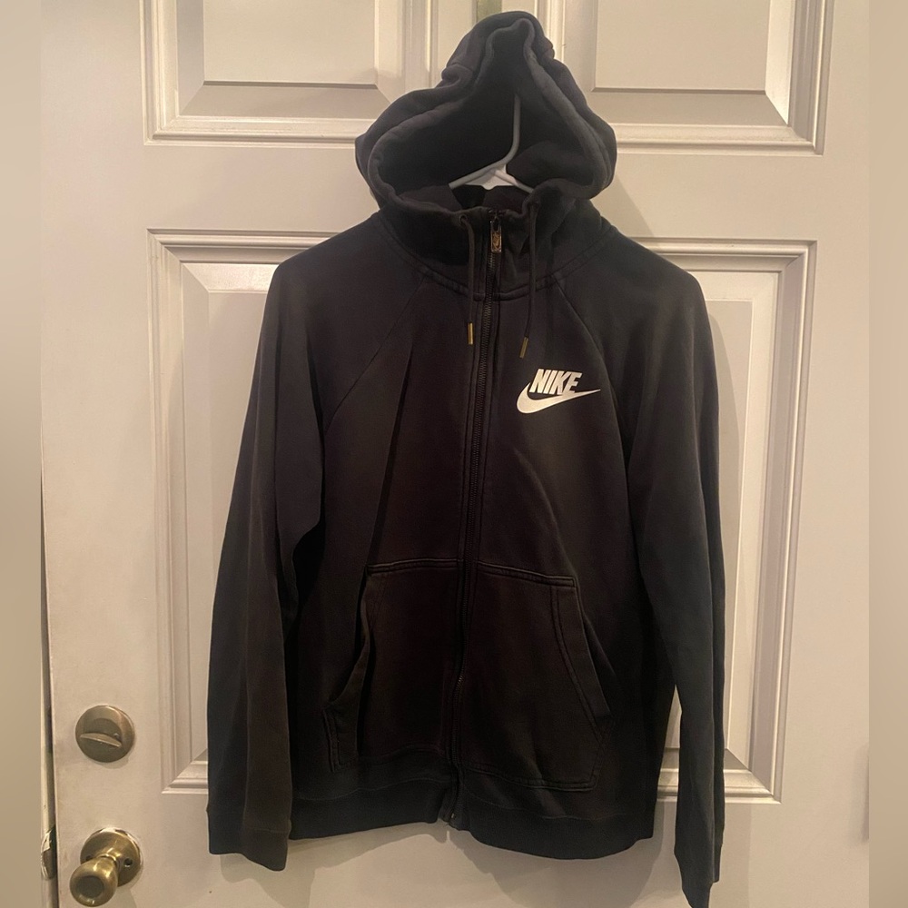 Nike Black Zip-Up